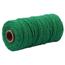 RnemiTe-amo Angebote! Küchenutensilien, Küchenbedarf, DIY Makramee-Garn, 3 mm x 100 m, dekorative Kettbaumwolle zum Stricken und Basteln