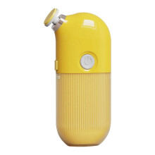 Lima eléctrica para uñas de bebé, máquina de manicura recargable por USB, lima portátil amarilla