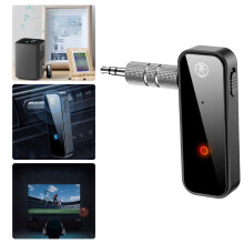 Bluetooth hívás hordozható zenelejátszó audio vezeték nélküli kihangosító autós segédmikrofonnal kompatibilis Bluetooth adapter 5.0