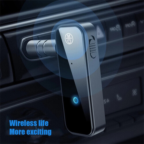 Φορητός δέκτης μουσικής Bluetooth για κλήσεις, ασύρματα χέρια, συμβατά με βοηθητικό 2