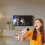 Jacenvly Valentine's Decorations Clearance, Ηχείο Bluetooth συμβατό με δύο μικρόφωνα, Ασύρματο τραγούδι, 5