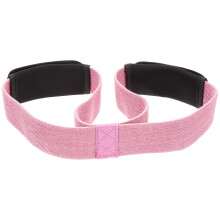 Benzi elastice pentru exerciții yoga Resistance8Fitness Centură sport Miss Emulsion Poliester Bumbac Roz