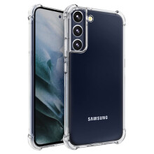 Yhteensopiva Samsung Galaxy S23:n kanssa - Iskunkestävä ohut silikonikuori läpinäkyvä
