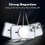 ColorPop συμβατό με iPhone15Case CH MagSafe Διαφανές/Κόκκινο 5