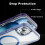 ColorPop συμβατό με iPhone15Case CH MagSafe Διαφανές/Κόκκινο 4