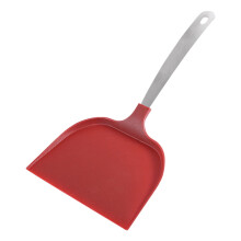 Conjunto de 2 espátulas de aço inoxidável com revestimento de nylon para bolos, pizzas e outros utensílios de pizzaria.