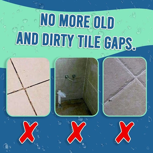 Tile Grout Refill Agent Ceramic Tile Grouting Repair Agent Wall 3PCS 2