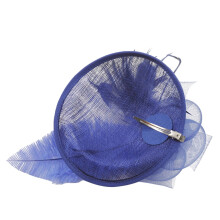 Kiplyki Tukku Muoti Naisten Fascinator Mesh Hat Nauhat ja Höyhenet Hääjuhlahattu