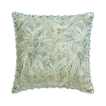 Euro kussensloop, decoratief zilver 26"x26" (65x65 cm), jacquard zijden kristallen, abstracte moderne stijl - Crystal Avatar