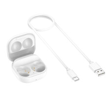 Custodia di ricarica per auricolari compatibile con Samsung Galaxy Buds2, stazione di ricarica di ricambio per auricolari Bluetooth Galaxy Buds2
