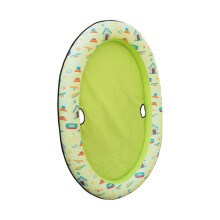 Balsa hinchable Worallymy para piscina, color verde, para perros.