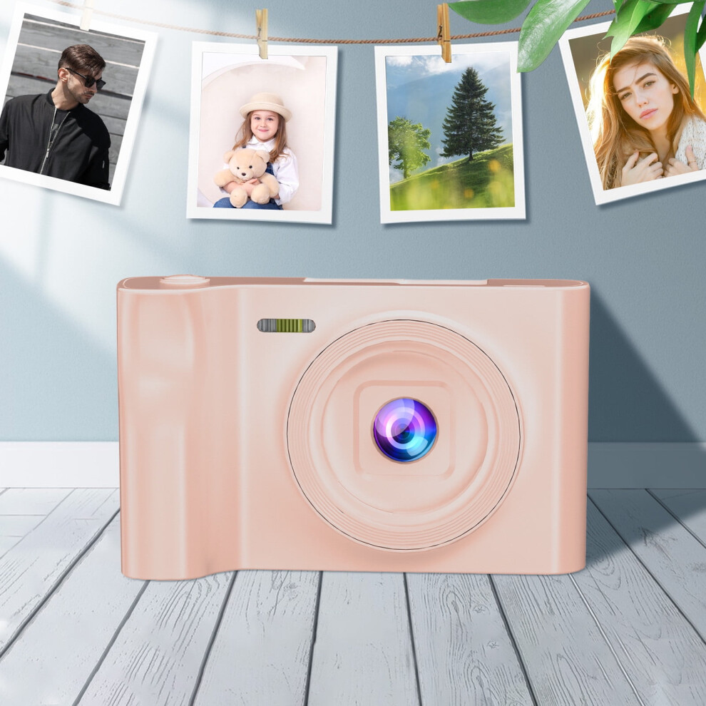 Jacenvly 8Mp Digital Camera 3Ch Hd Retro Dslr, 8X Zoom, Electronic Anti-Shake, Face Detection, Elephant Gift, Cheap Student Camera White 9340258093296