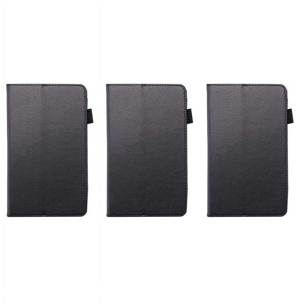 3X Tablet Case Tablet Case Flip Tablet Stand For Tab M7 Tb-7305F/7305X 7-Inch Tablet Pc Case (Black) Black 9340258093470