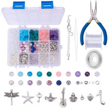 Luxury Jewelry Making Kits, Mixed Color, 650 Piece