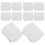 10 Pcs Sublimation Blank Blanks Sublimination Insulation Goblet Covers Sleeves Anti-fall Stemware Protective 1