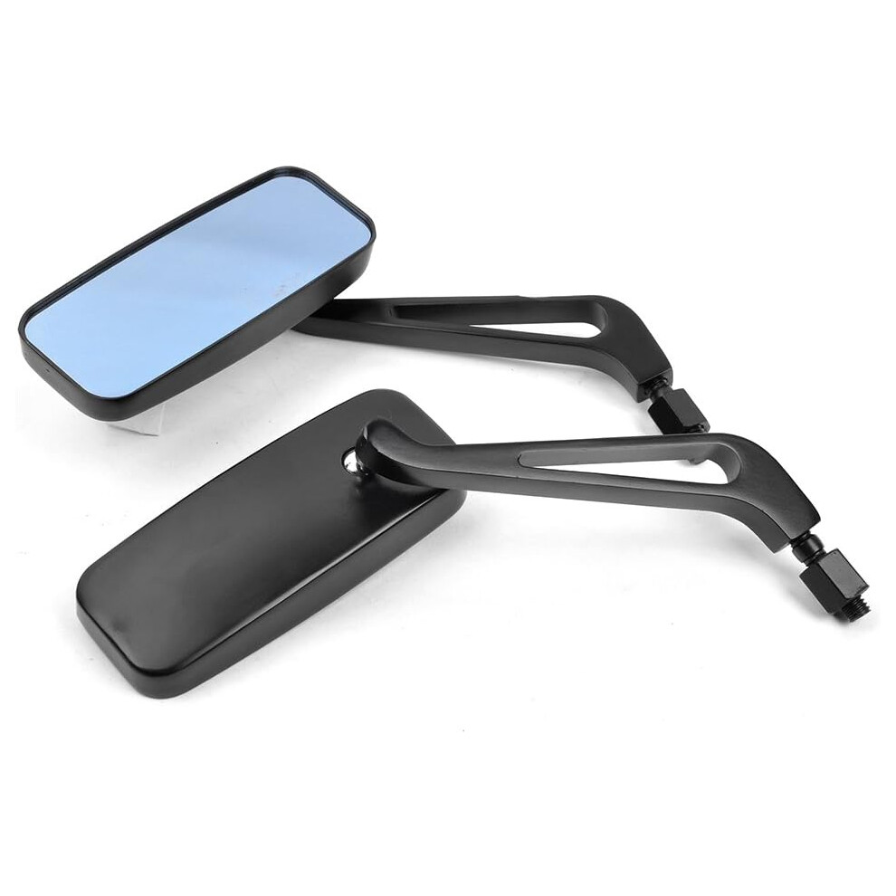 Rectangle Motorcycle Mirrors Offering Unmatched Visibility And Style, Waterproof And Anti-Glare Features Ensure Safe Riding For All Metric 9176269148928