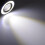 Λευκή λάμπα LED Halo υψηλής απόδοσης για όλα τα αυτοκίνητα, πηγή φωτός Cob Super Penetrating Power 3