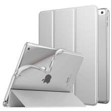 Nauwkeurige uitsparingen, gladde afwerking, iPad 10.2 hoesje, automatische slaap-/waakfunctie, compatibel met iPad 9e, 8e en 7e generatie, slanke en
