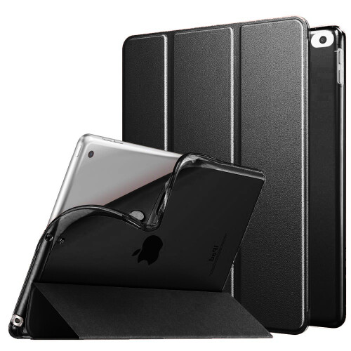 Recortes precisos, acabamento suave, capa para iPad de 10,2 polegadas, função de ativação/desativação automática, compatível com iPad de 9ª,