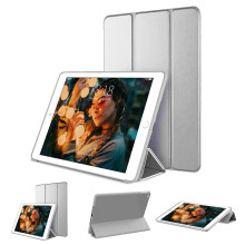 Geavanceerde hoes voor uw 10,2-inch iPad 7e generatie, lichtgewicht smartcover met automatische wake/sleep-functie, drievoudige standaard en