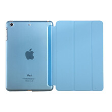Husă inteligentă ultra subțire și ușoară pentru Apple iPad 9.7 2018/2017 a 5-a/a 6-a generație, suport de vizualizare triplu, husă spate