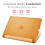 Θήκη iPad Pro 10,5", Διαφανής γυαλιστερή πλάτη, Πολλαπλές επιλογές χρωμάτων, Εύκολη 3
