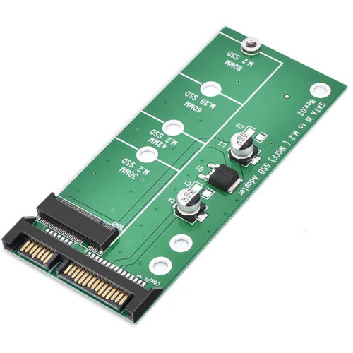 Sata III til M.2-adapterkort – sikker konvertering – rask oppstart for forbedret databehandling 1
