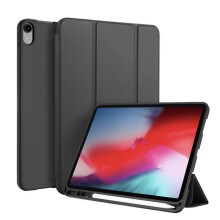 Beschermhoes voor iPad Pro 11 inch, ultradun met penhouder, magnetische sluiting en drievoudige standaard voor automatisch wakker worden/slapen en