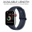 Άνετο λουράκι σιλικόνης για Apple Watch Series 5/4/3/2/1 38-40mm, λεία επιφάνεια, ανθεκτικό, κομψό 3