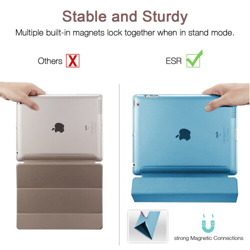 Θήκη iPad με πλήρως προστατευτική διαφανή σκληρή θήκη υπολογιστή, εξαιρετικά 2