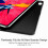 Κομψή θήκη από καουτσούκ για iPad Pro 12,9 ιντσών, 3ης γενιάς, με μαγνητική στερέωση, 2