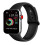 Άνετο λουράκι σιλικόνης για Apple Watch Series 5/4/3/2/1 38-40mm, λεία επιφάνεια, ανθεκτικό, κομψό 1