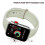 Άνετο λουράκι σιλικόνης για Apple Watch Series 5/4/3/2/1 38-40mm, λεία επιφάνεια, ανθεκτικό, κομψό 2