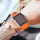 Άνετο λουράκι σιλικόνης για Apple Watch Series 5/4/3/2/1 38-40mm, λεία επιφάνεια, ανθεκτικό, κομψό 8