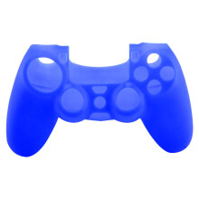 Ergonomische Silikonhülle für PS4-Controller, individuell gestaltete Frontplatte mit rutschfester Oberfläche, strapazierfähige Silikonhülle für