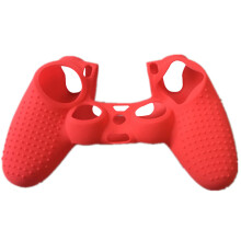 Ergonomiczna silikonowa osłona na kontroler PS4, niestandardowa obudowa z antypoślizgową powierzchnią, wytrzymały silikonowy pokrowiec
