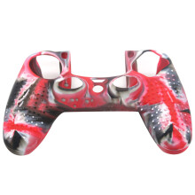 Ergonomiczna silikonowa osłona na kontroler PS4, niestandardowa obudowa z antypoślizgową powierzchnią, wytrzymały silikonowy pokrowiec