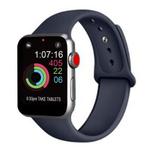 Gładka, gęsta tekstura, spersonalizowany, wysokiej jakości silikonowy pasek zamienny, łatwa instalacja i zdejmowanie, elegancki drapowany wzór,