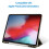 Κομψή θήκη από καουτσούκ για iPad Pro 12,9 ιντσών, 3ης γενιάς, με μαγνητική στερέωση, 5