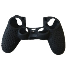 Ergonomische siliconen hoes voor PS4-controller, op maat gemaakte frontplaat met antislipoppervlak, duurzame siliconen sleeve voor optimale