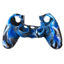 Coque de protection ultra-mince en silicone pour manette PS4, personnalisée et ergonomique pour une meilleure prise en main et un confort accru.