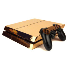 Individuell gestalteter Vinyl-Aufkleber für PlayStation 4-Konsolen, Dualshock-Controller-Skin mit präzise geschnittenen Aussparungen und glattem,