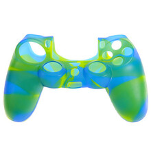 Ergonomiczna silikonowa osłona na kontroler PS4, niestandardowa obudowa z antypoślizgową powierzchnią, wytrzymały silikonowy pokrowiec