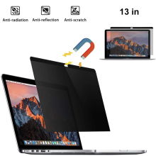 VistaGuard HD Privacy Screen Protector, For MacBook Pro Retina 13/15 Inch, High Definition Clarity, Magnetic Mounting, Anti-Glare, Public Spaces Prote