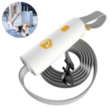 Ergonomiskt halkfritt handtag, starkt och hållbart, reflekterande trådar för nattsäkerhet, anpassningsbar längd