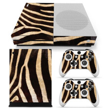 Adesivo protettivo lucido ad alta risoluzione con design galassia arancione per console Xbox One Slim, adesivo decorativo autoadesivo che offre una