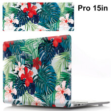 Módne protišmykové puzdro s tvrdým povrchom pre Apple Macbook Pro 15 Retina, perfektné prispôsobenie a ochrana s vetranou spodnou stranou