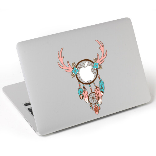 Adesivo de vinil com estampa de girafa, compatível com capas de MacBook Air de 13 polegadas, design à prova d'água, impressão de alta qualidade, 1