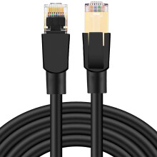 Gyors hálózati kábelezés (26AWG, 40Gbps, 2000Mhz hálózat) Széleskörű kompatibilitás, interferenciavédelem kültéri, falba épített