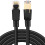Γρήγορη καλωδίωση δικτύου (δίκτυο 26AWG, 40Gbps2000Mhz) Ευρεία συμβατότητα, 1